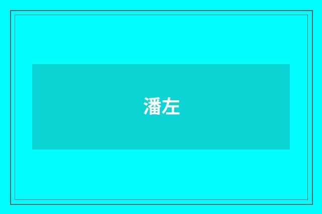 潘左
