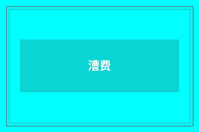 漕费