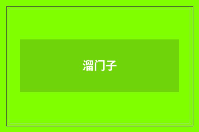 溜门子