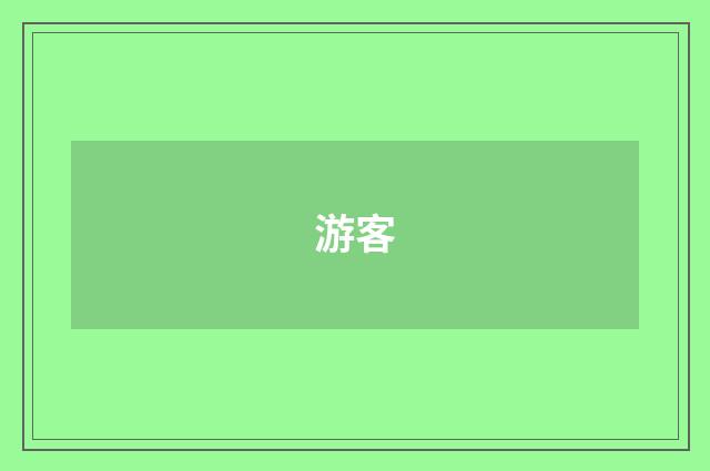 游客