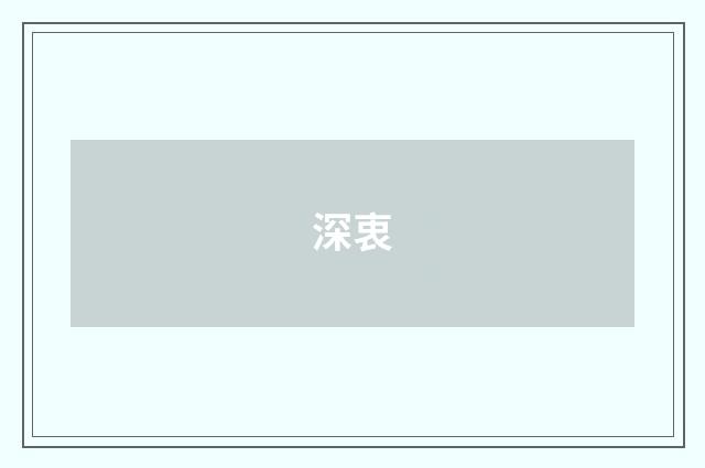 深衷