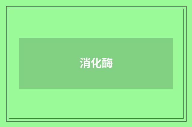 消化酶