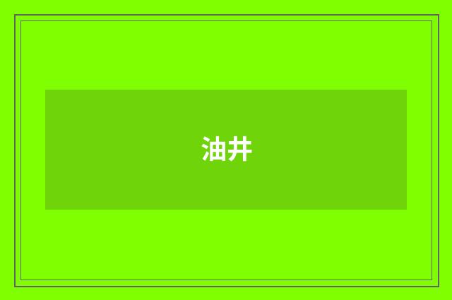 油井