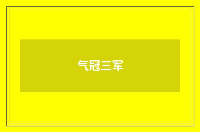 气冠三军