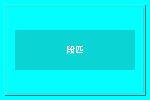 段匹