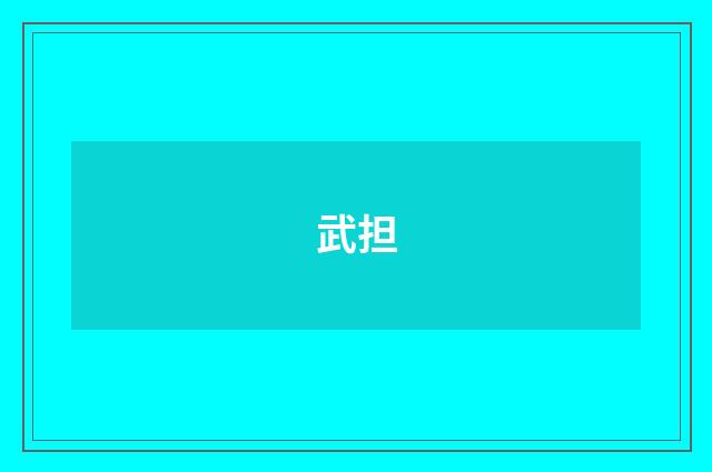 武担