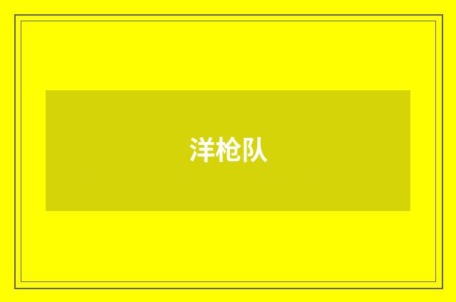 洋枪队