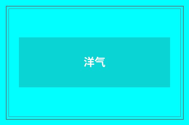 洋气