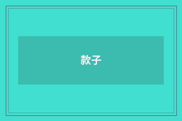 款子