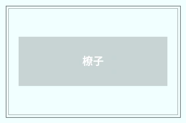 橑子