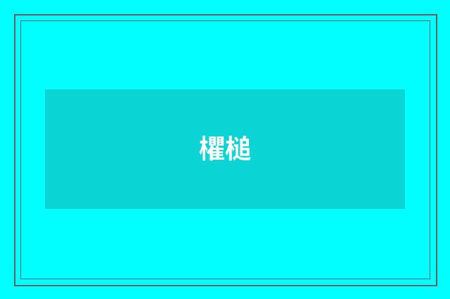 欋槌