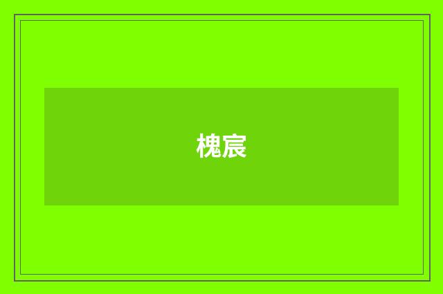 槐宸