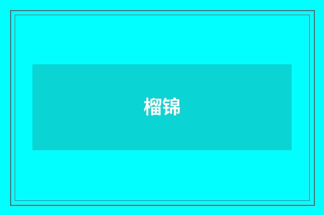 榴锦