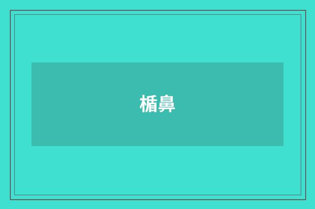 楯鼻