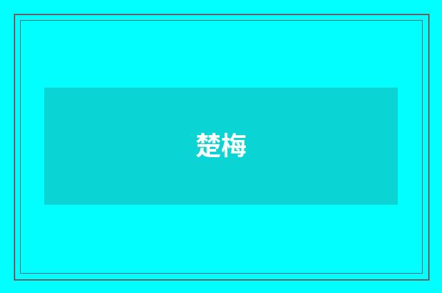楚梅