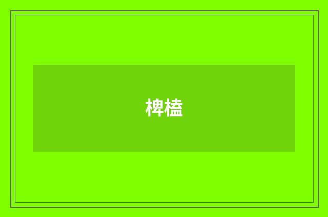 椑榼