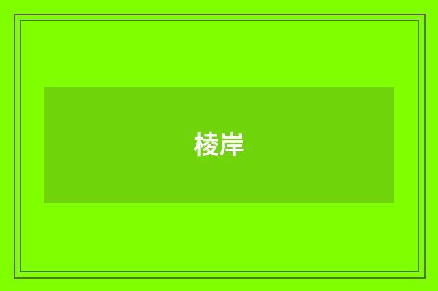 棱岸