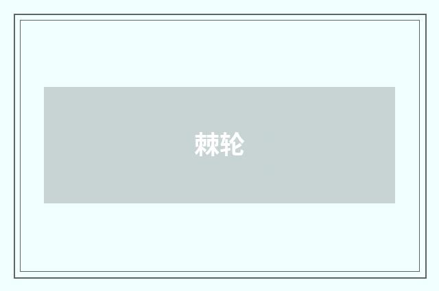 棘轮