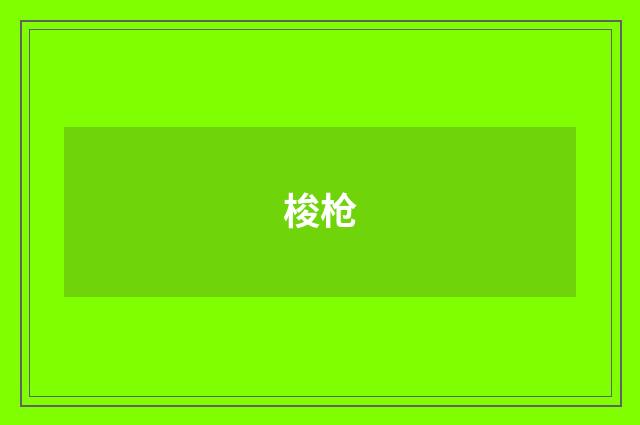 梭枪