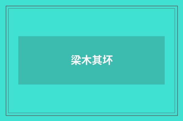 梁木其坏
