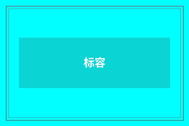 标容