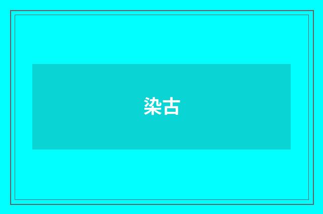 染古