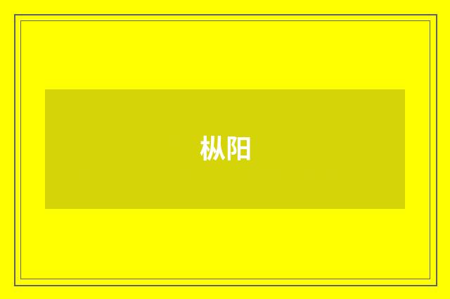 枞阳