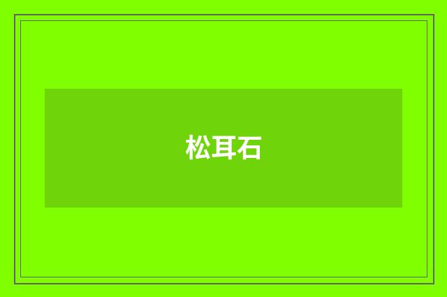 松耳石