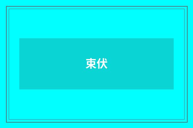 束伏