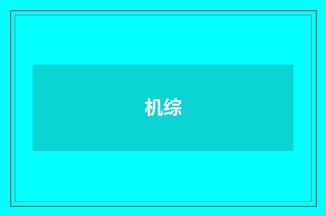 机综