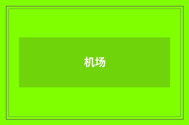 机场
