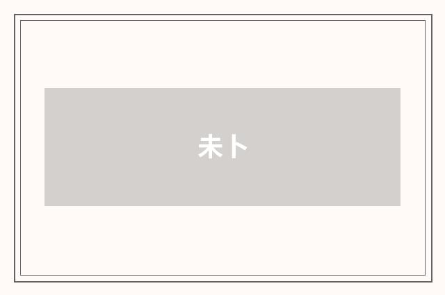 未卜
