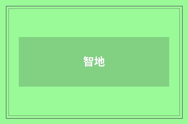 智地