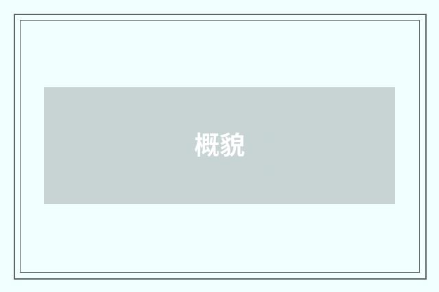 概貌