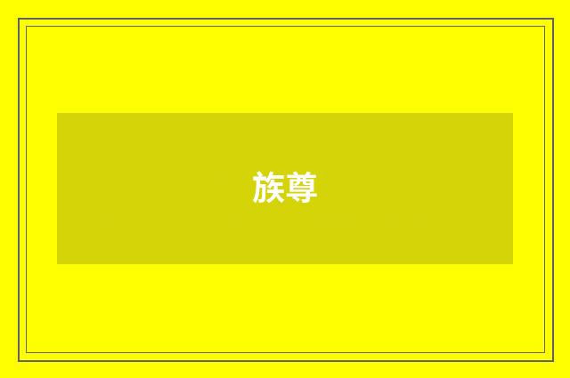 族尊