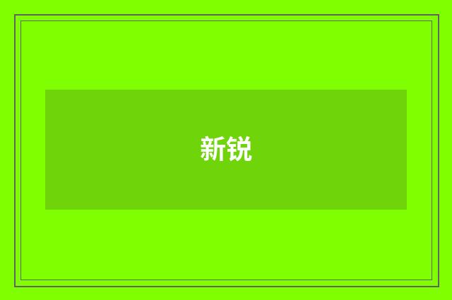 新锐
