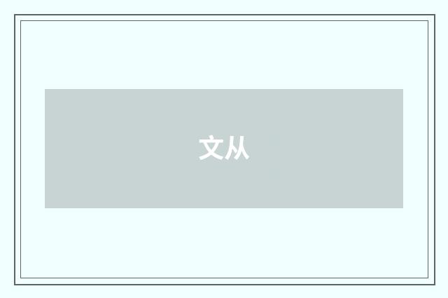 文从