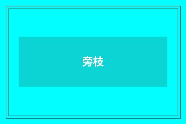 旁枝