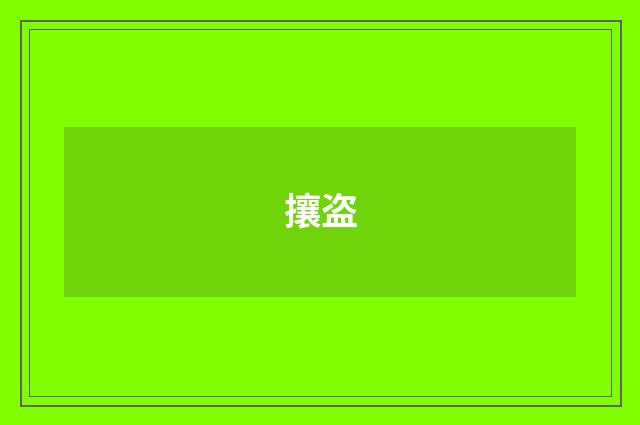 攘盗