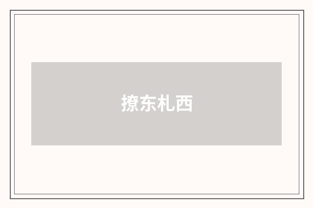 撩东札西