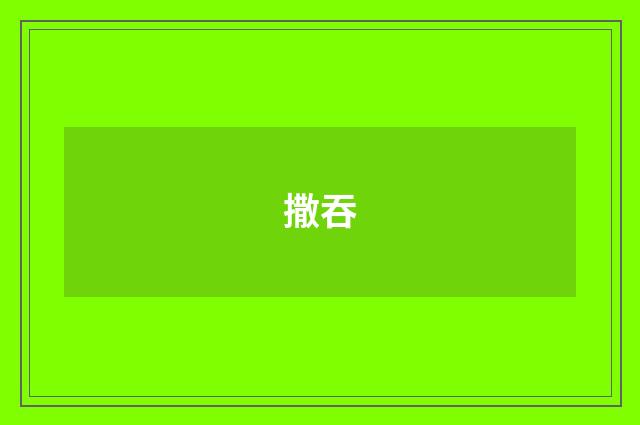 撒吞