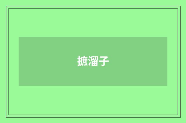 摭溜子