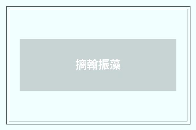摛翰振藻