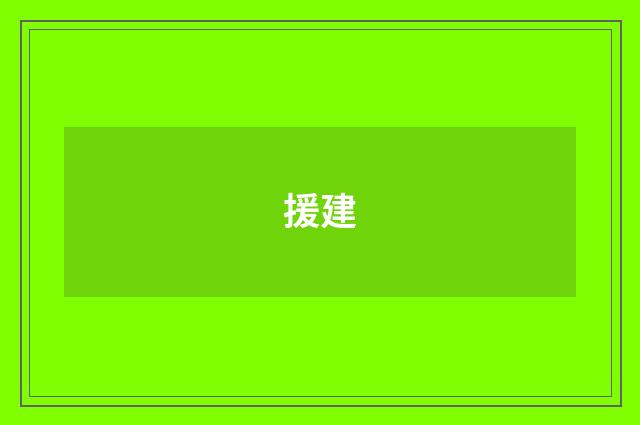 援建