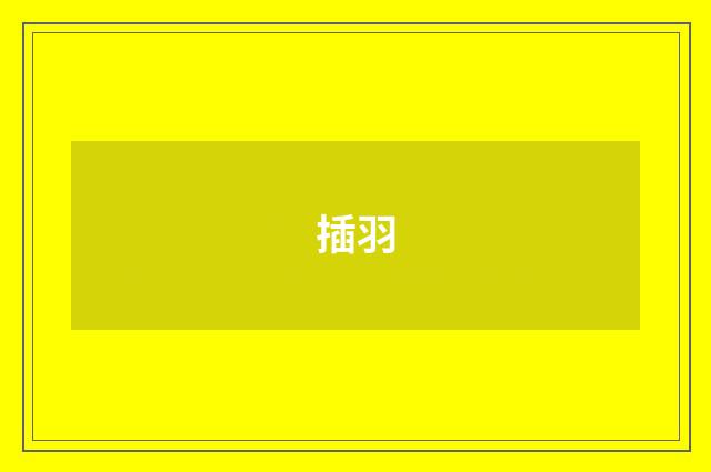 插羽