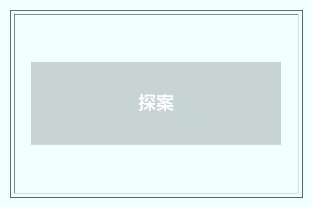 探案