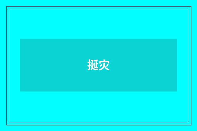 挻灾