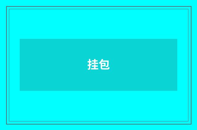 挂包