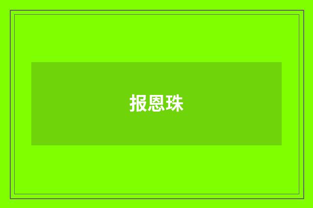 报恩珠