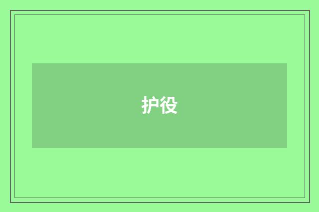 护役